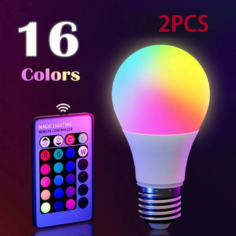 16 Colors RGB Bulb LED Multicolor Bulb E27 220V