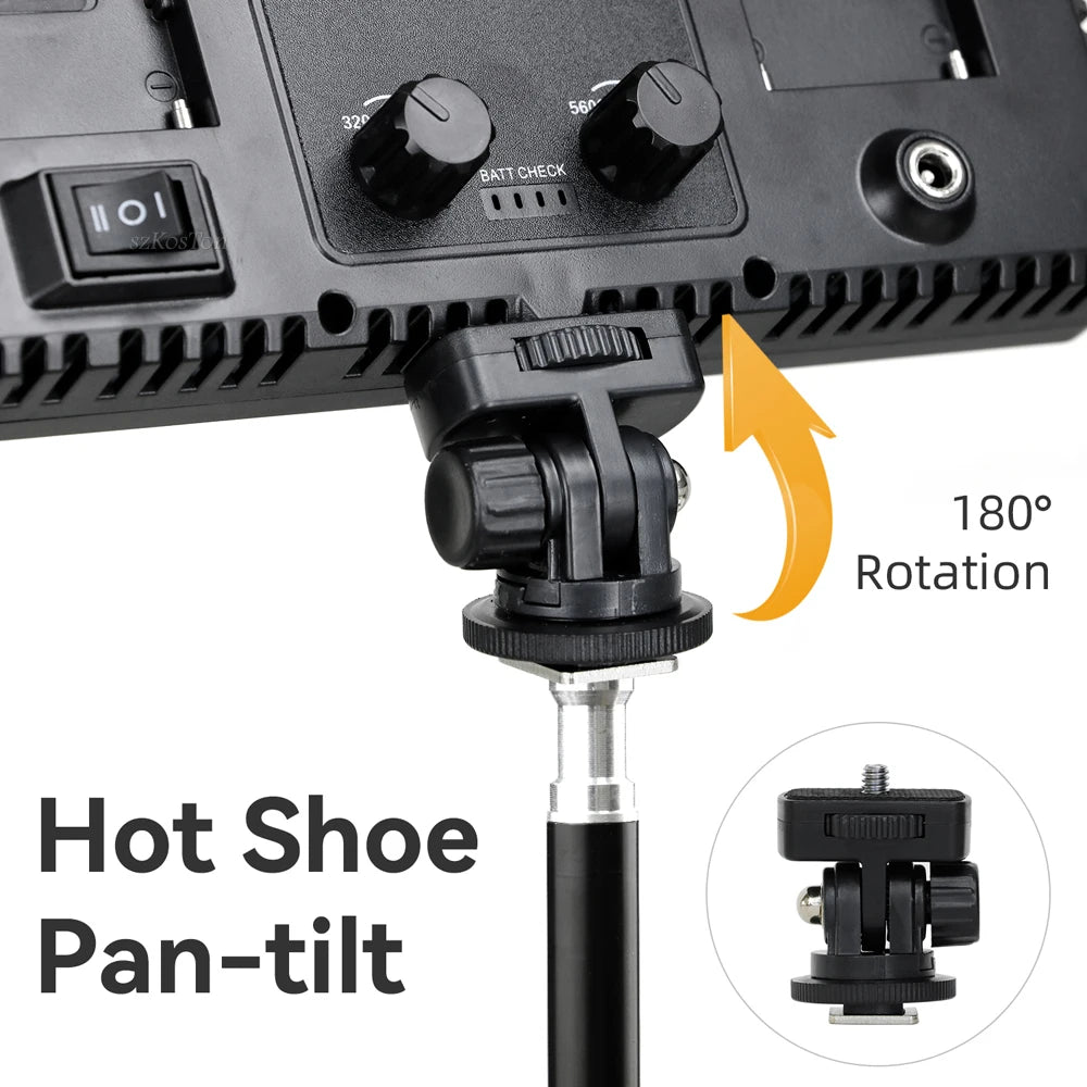 U600 LED Photo Studio Light for Tiktok Youbute Game Live Video Lighting Portable Video Recording Photography Panel Lamp